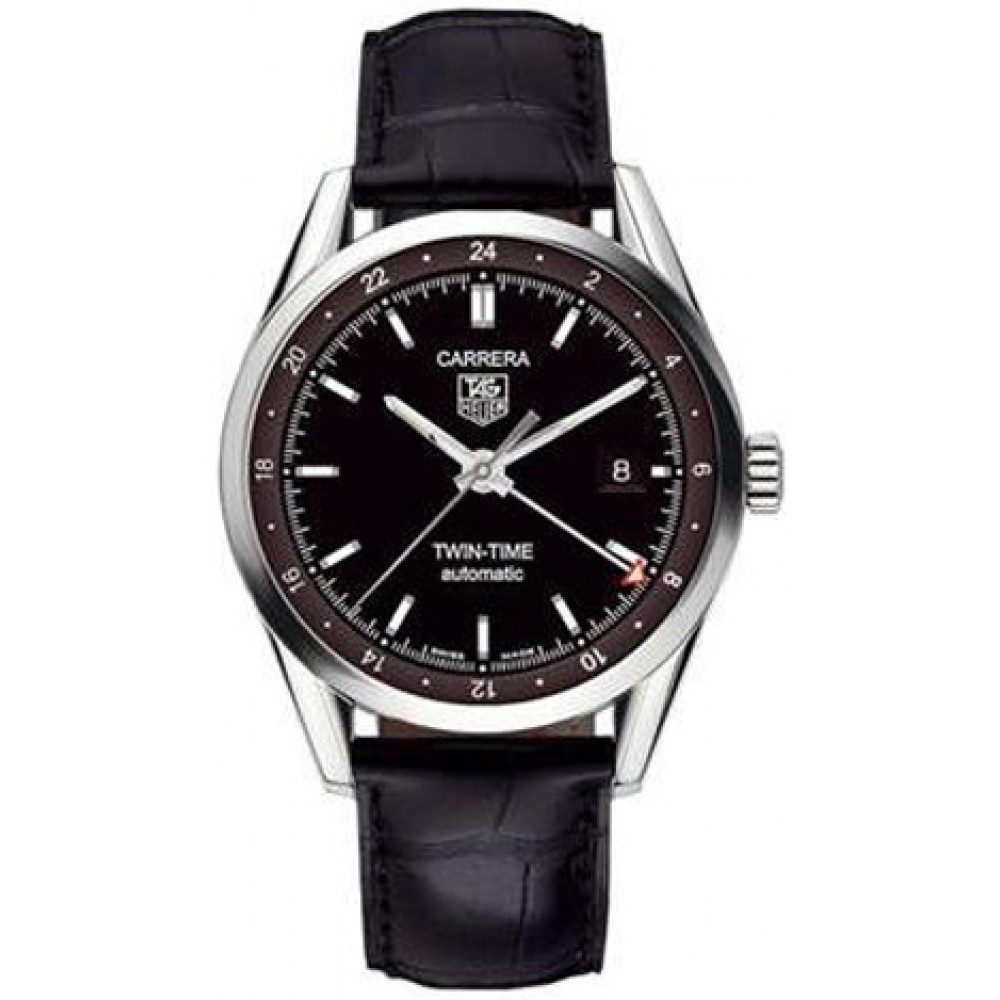 Tag Heuer Carrera Twin Time Automatic Men s Watch WV2115 FC6180